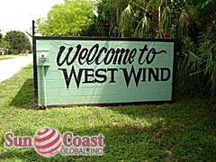 WEST WIND ESTATES Signage